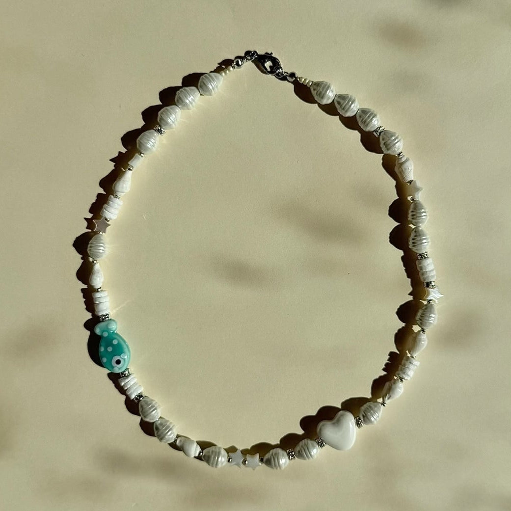 Aqua Dream Pearl Kaklo Vėrinys