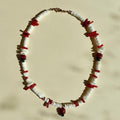 Ladybug Coral Kaklo Vėrinys